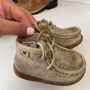 TWISTED X INFANT BOYS' DRIVING MOCCASINS